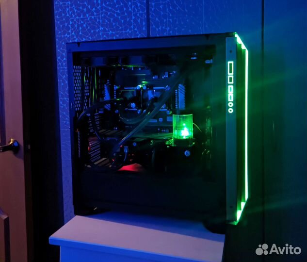 Пк monstr - 2 Cpu + 1080ti+32Gb