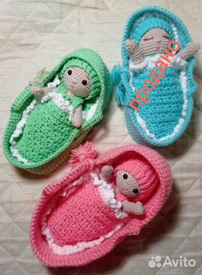 Игрушка вязаная. Кукла вязаная