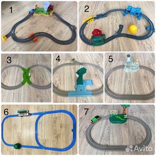 Железные дороги Томас Паровозики Треки