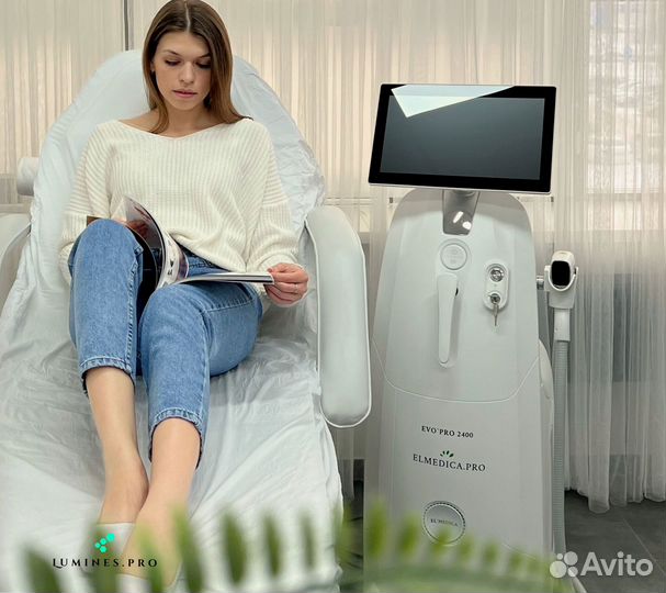 Диодный лазер для эпиляции Lumines-M максплюс 2000вт
