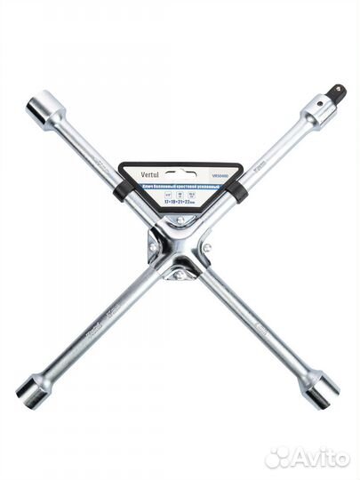 Ключ баллонный крестовой усиленный 17192122мм