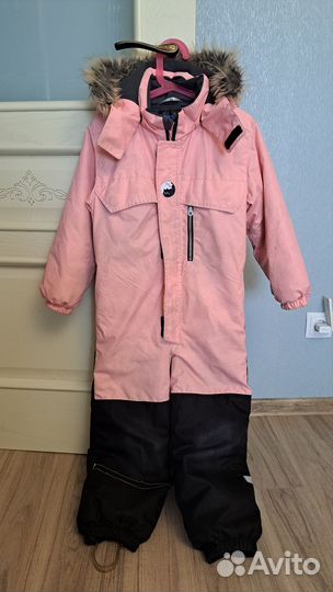 Зимний комбинезон для девочки lassie 166