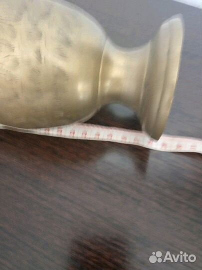 Ваза из латуни