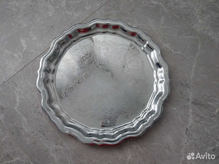 Поднос круглый Кольчугино