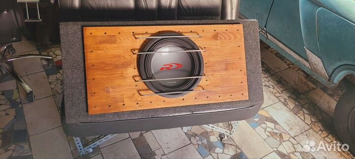 Сабвуфер Alpine SWR 12дюймов усилок Warhead 1.1800