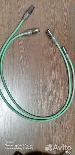 Межблочный.Разъёмы XLR 601(G) Furutech Fi 220