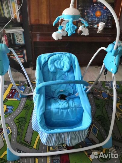 Люлька-качеля, детский шезлонг