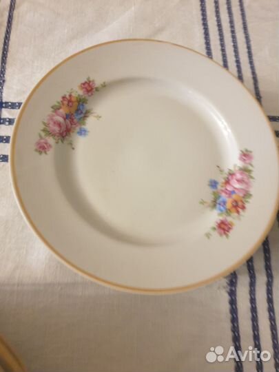 Тарелки разные советские