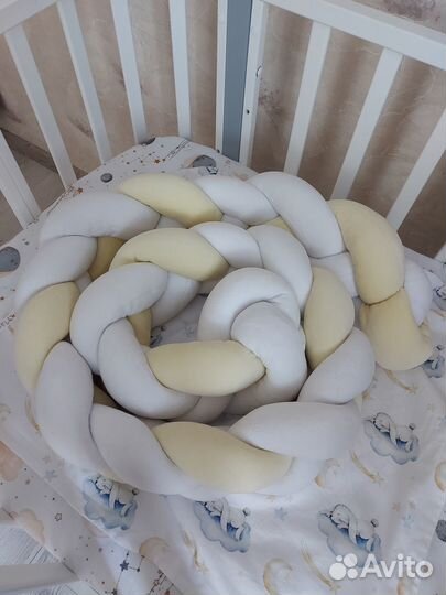 Бортик косичка