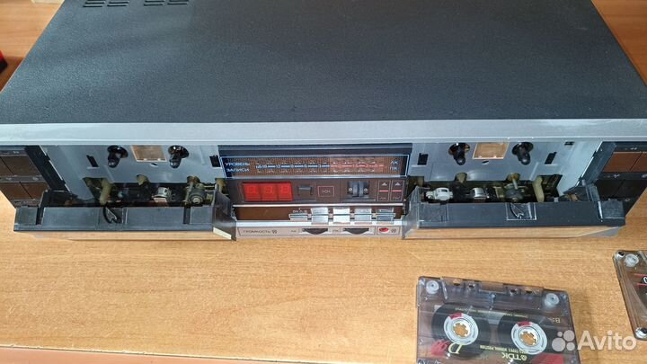 Дека Вега-122с 2х кассетная