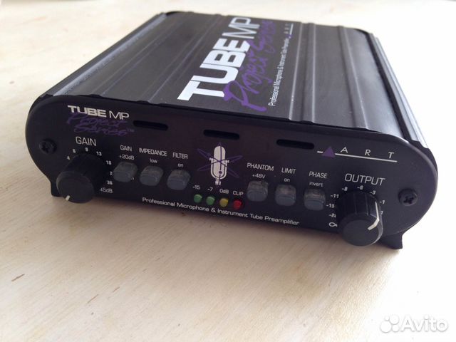 Ламповый предусилитель ART tube MP Project Series