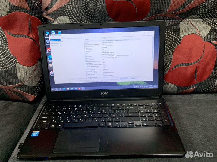 Acer aspireE1 SSD 128GB