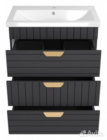 Тумба с раковиной Brevita Gloster glos-06070-48-2