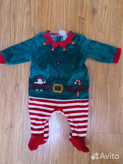 Новогодний костюм для мальчика 68