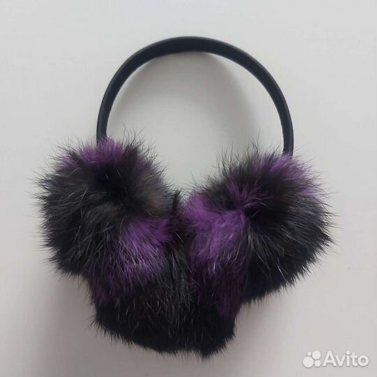 Наушники натуральный мех