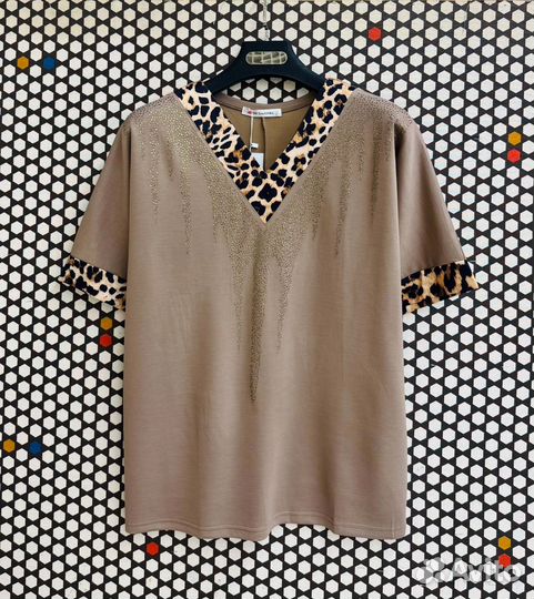 Блузка, 3 расцветки, от 50 до 60 размеры