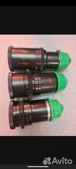 Аренда / продажа анаморфотные объективы Ломо бас