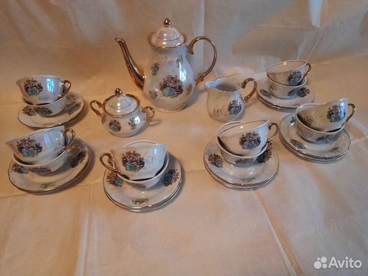 Чайный сервиз Мадонна 12 персон Югославия