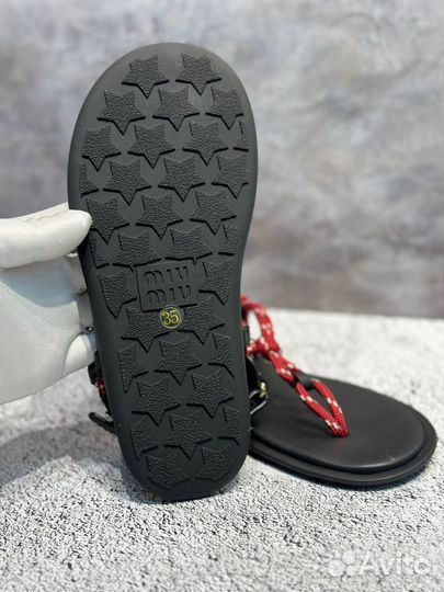 Сандалии miu miu