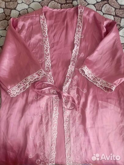 Шелковый халат