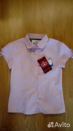 Новый сарафан и блузка для школы рост 140