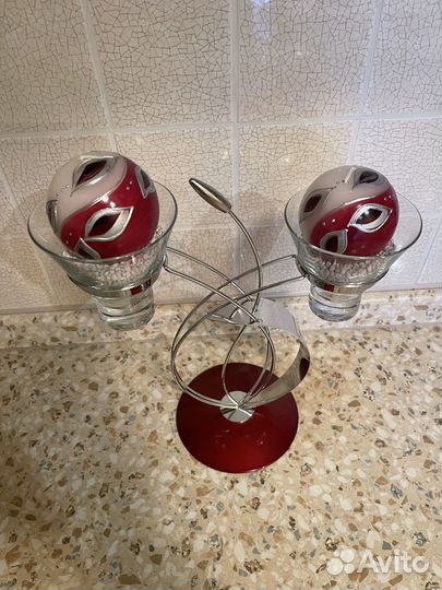 Подсвечник на две свечи