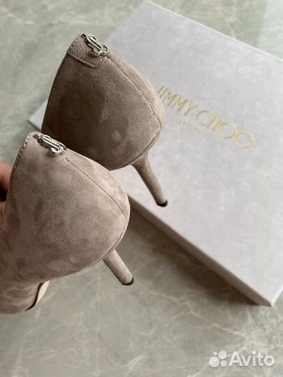 Замшевые туфли Jimmy Choo 8.5 см