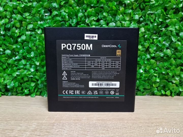 Блок питания ATX 750Wt DeepCool PQ750M