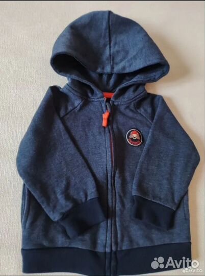 Кофта Толстовка Зипка На Мальчика 80