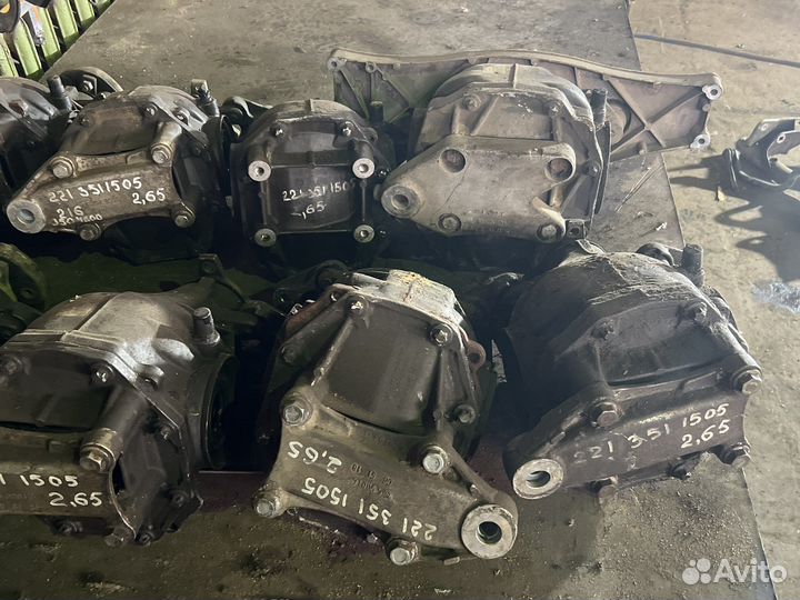 Редуктор задний Мерседес W221