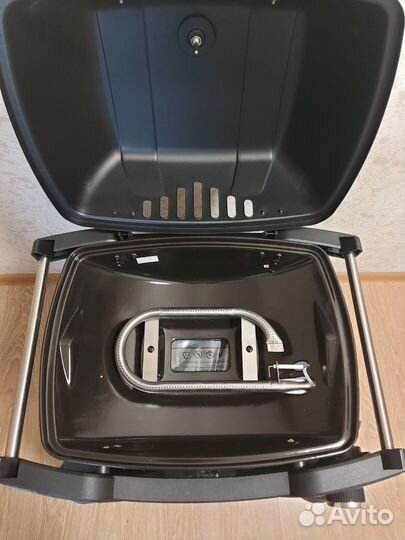 Гриль газовый/ решётки чугун/ шильда/ пламяотсекат