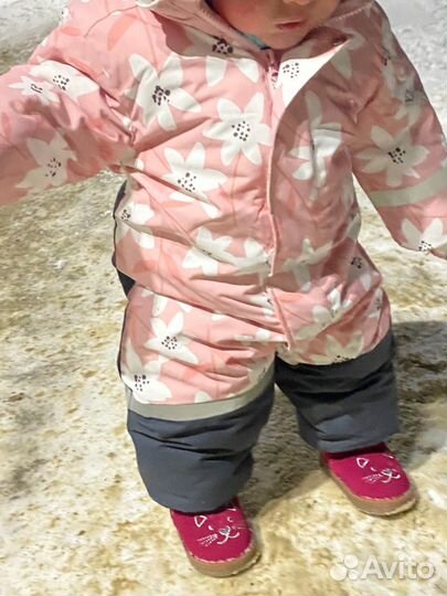 Зимний комбинезон для девочки