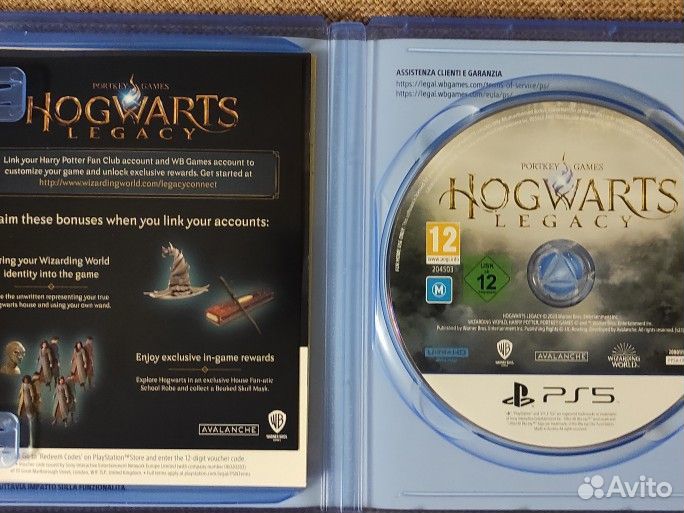 Hogwarts legacy ps5 диск