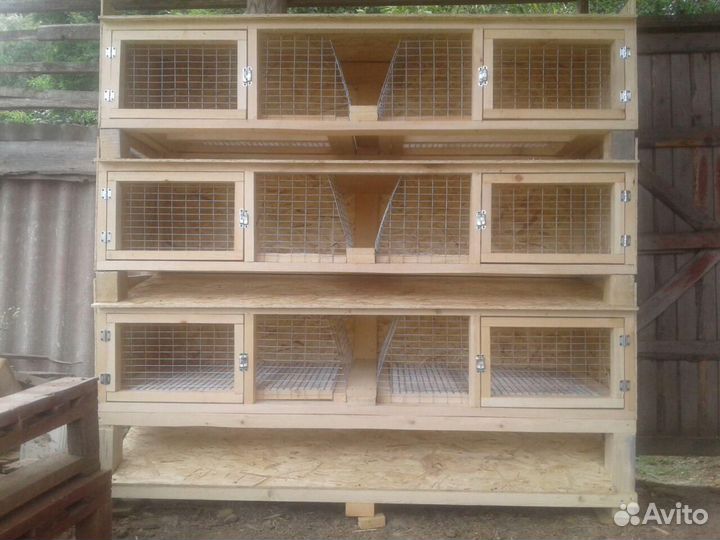 Клетки для кроликов. Новые