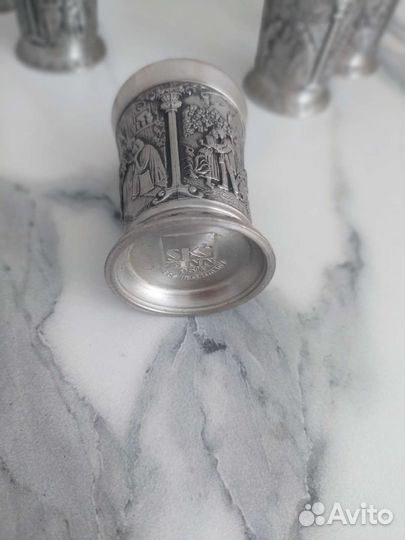 Графин с рюмками для водки sks zinn