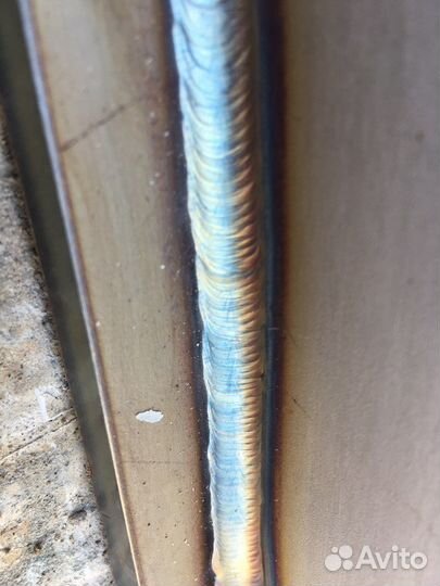 Сварка аргоном с выездом