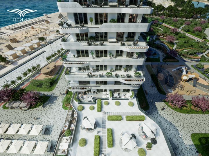 2-к. апартаменты, 50,8 м², 9/16 эт.