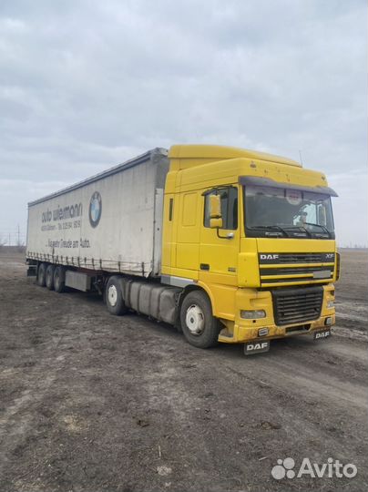 DAF XF 95.430 с полуприцепом, 2004