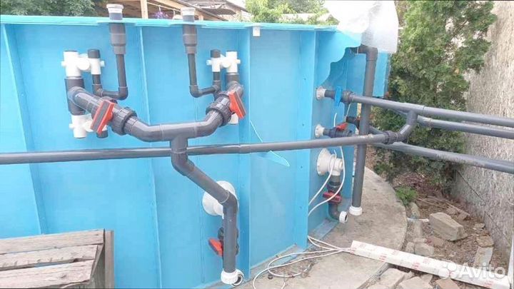 Пластиковый круглый бассейн от производителя