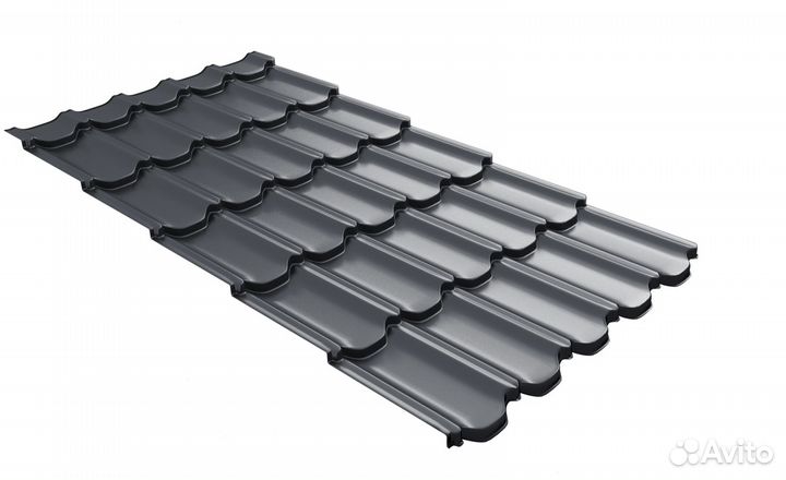 Металлочерепица 7024 Матовая (Цена за лист)