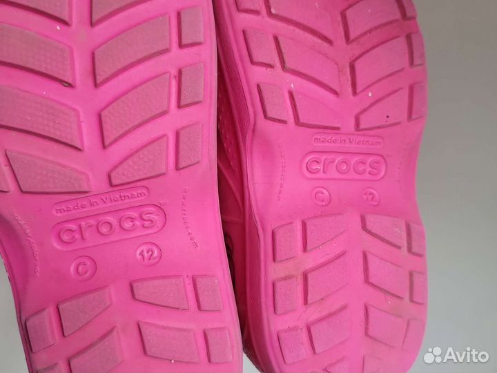 Резиновые сапоги crocs с12