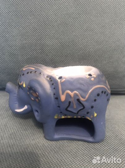 Аромолампа керамика Слон