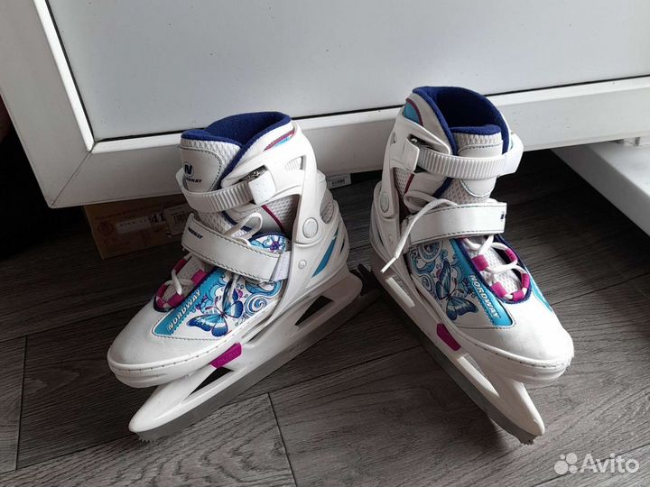 Коньки фигурные детские размер 31-35