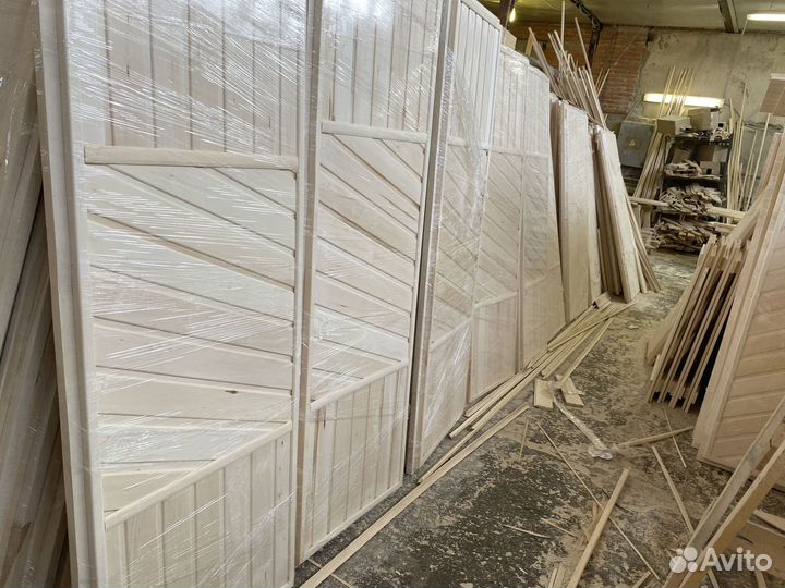 Двери для бани из липы опт