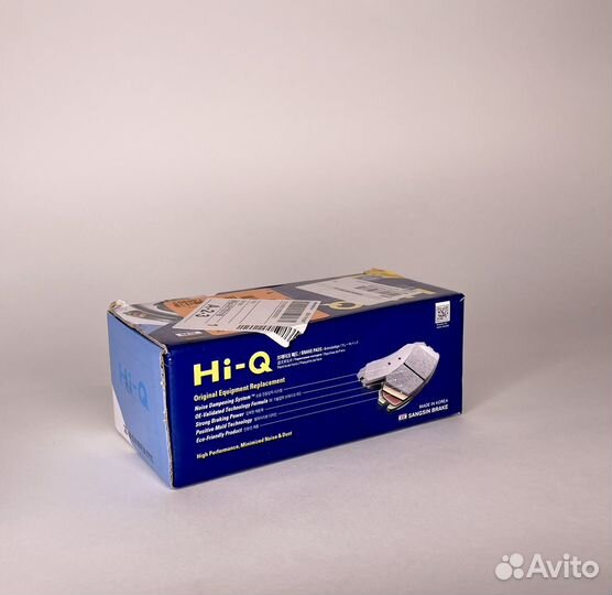 Колодки тормозные дисковые передние, комплект