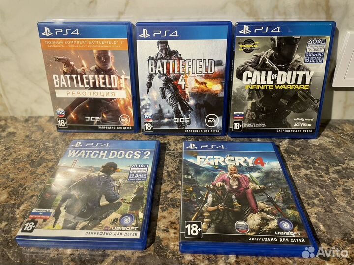 Игры для приставок ps4