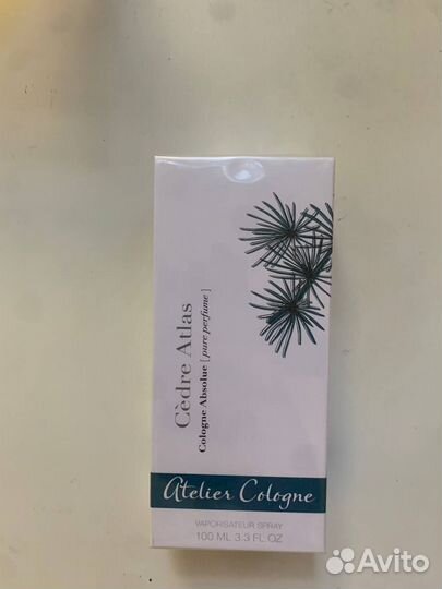 Atelier cologne cedre atlas