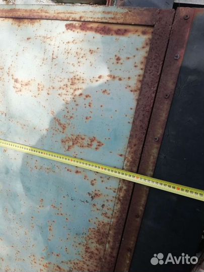 Ворота металлические бу