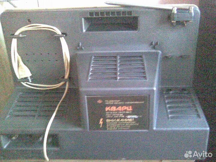 Телевизор ч/б Кварц 40тб 306, СССР, нерабочий, док