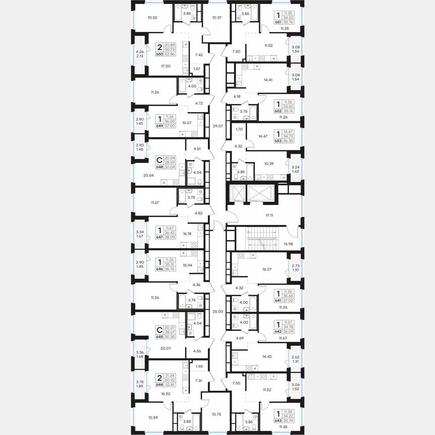 1-к. квартира, 37 м², 13/15 эт.